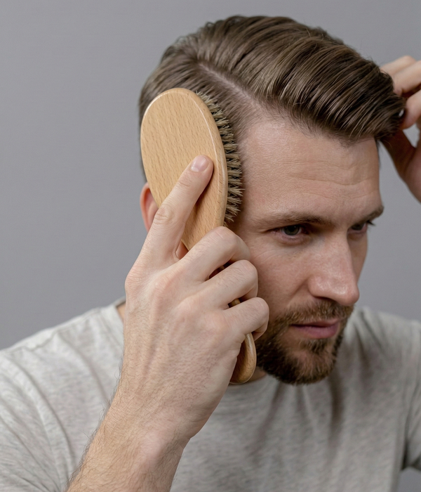 <p>Brittle hair and <br/>nails</p>