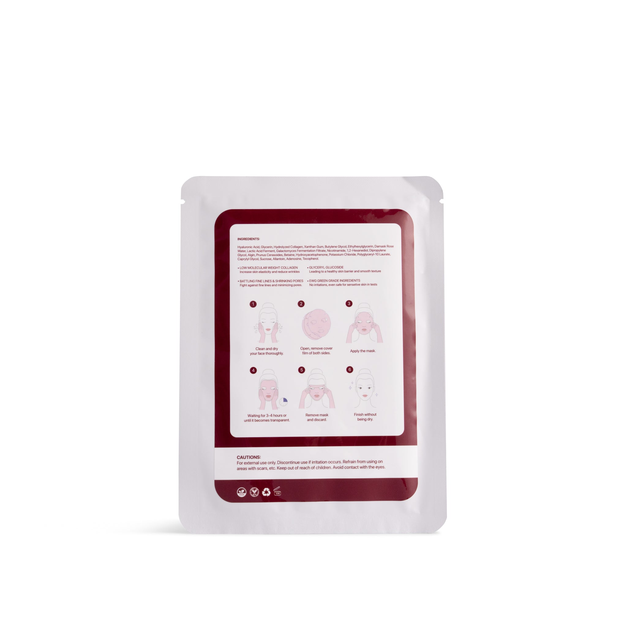 Deep Hydrating Collagen Facemask (5-Pack)