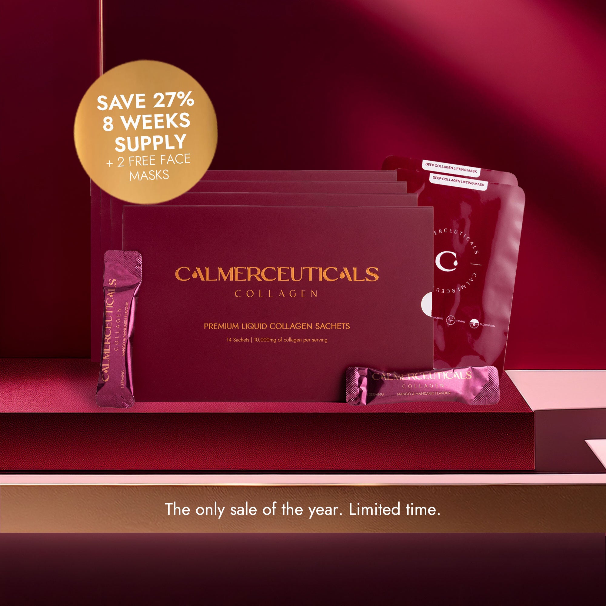 VERISOL® Enhanced Marine Collagen - 8 Week Supply - Calmerceuticals