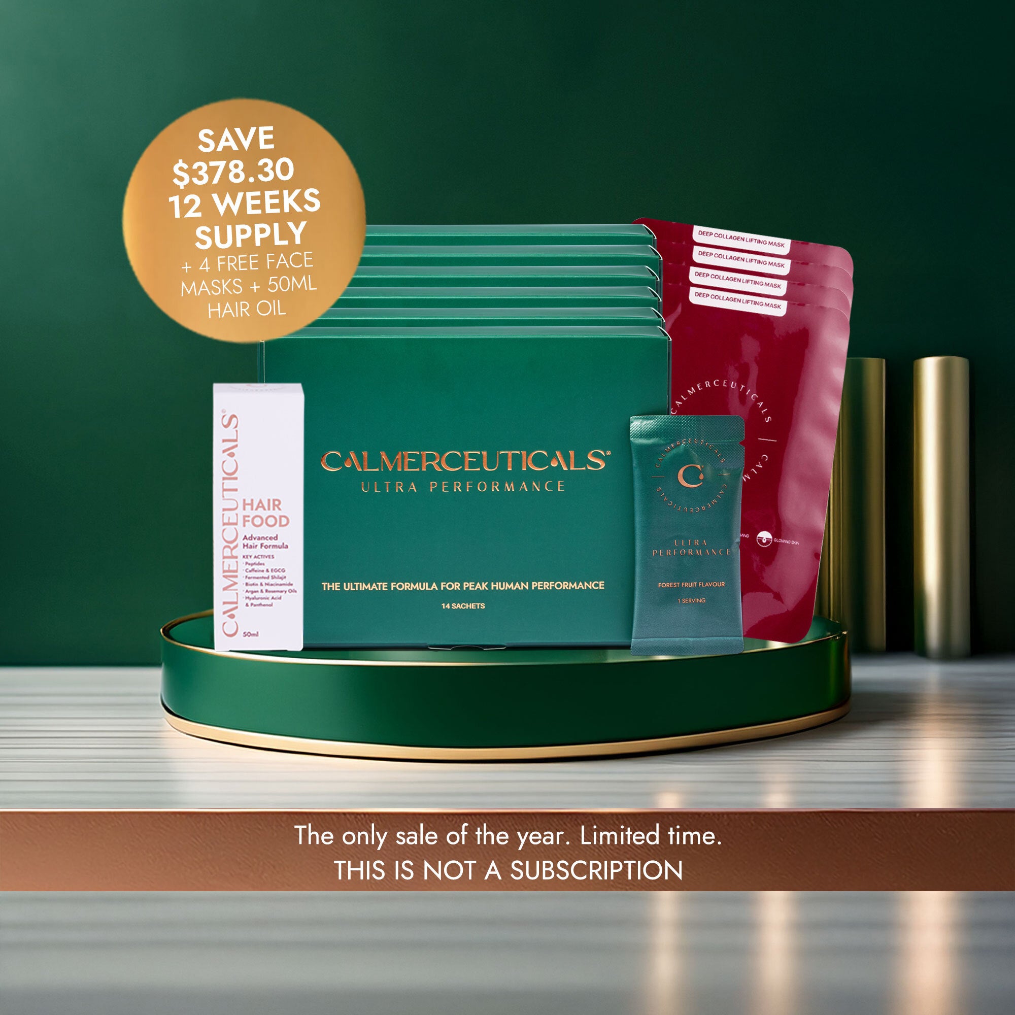 Ultra Performance - 12 Week Supply - Calmerceuticals