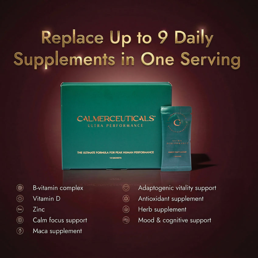 Ultra Performance For Men | Testosterone & Energy Booster | Calmerceuticals