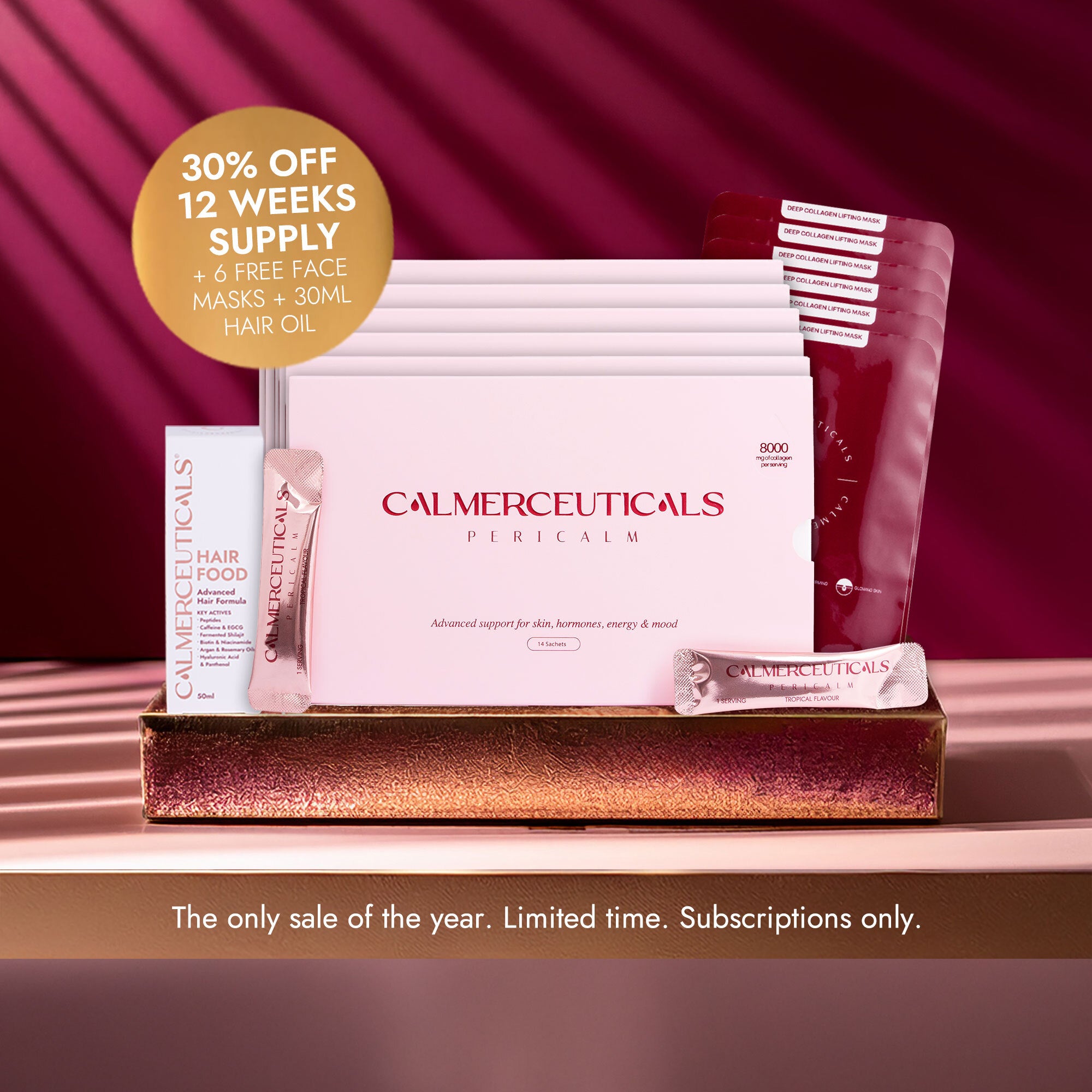 PeriCalm: Perimenopause Supplement - 12 Week Supply